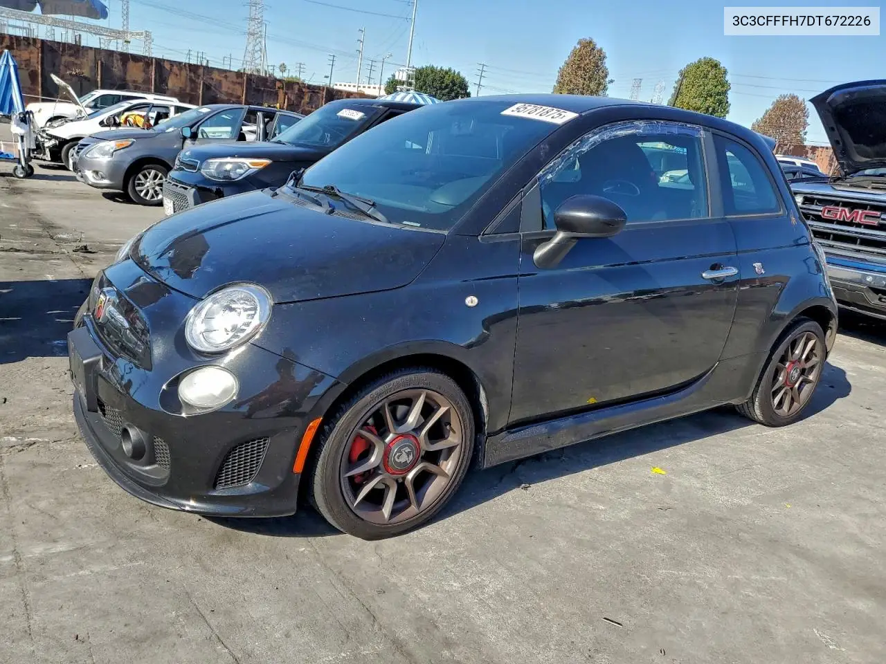 3C3CFFFH7DT672226 2013 Fiat 500 Abarth