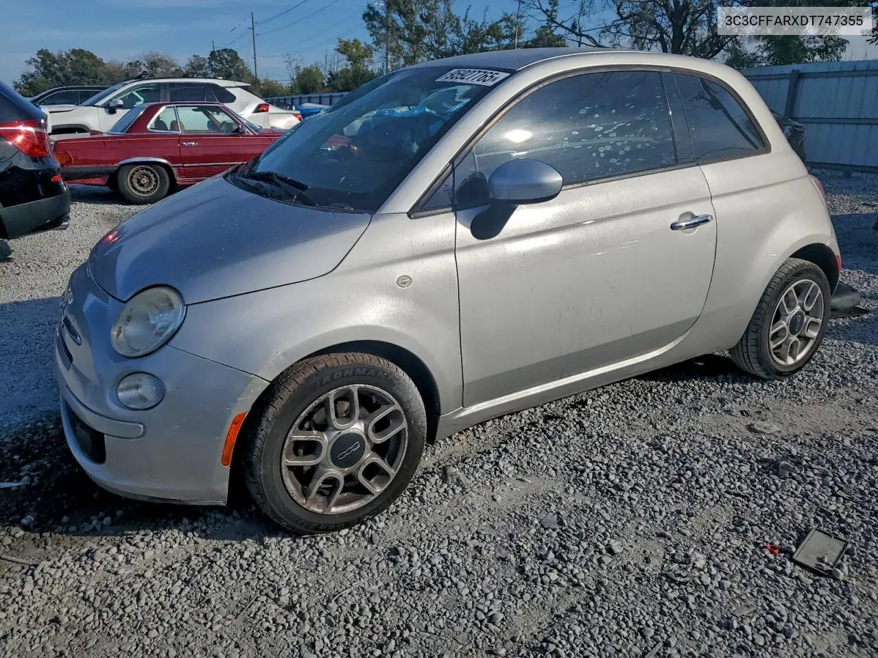 3C3CFFARXDT747355 2013 Fiat 500 Pop