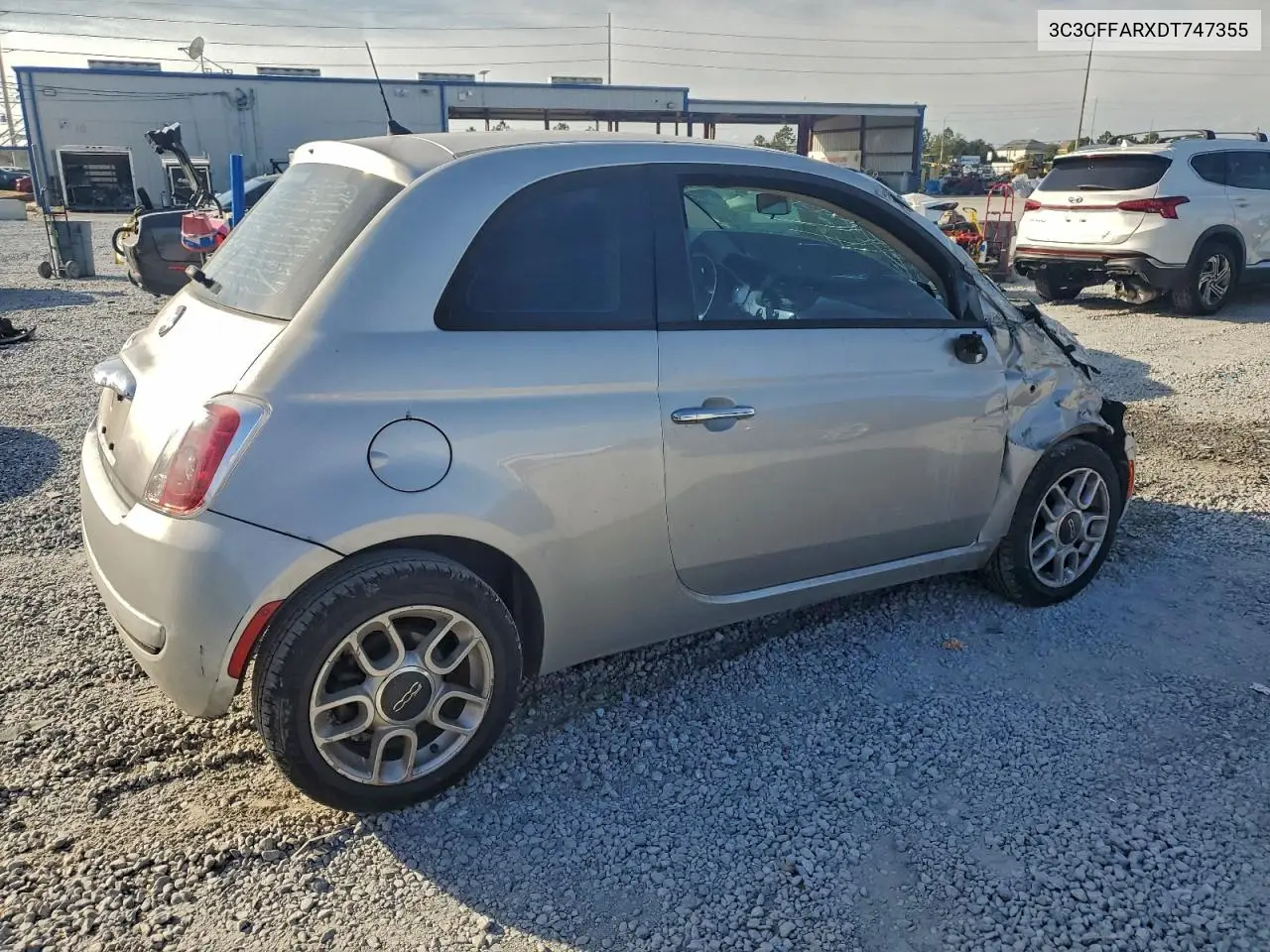 3C3CFFARXDT747355 2013 Fiat 500 Pop
