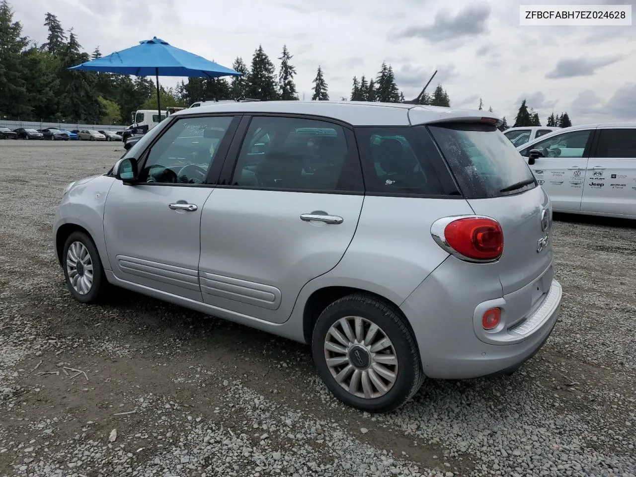 ZFBCFABH7EZ024628 2014 Fiat 500L Easy