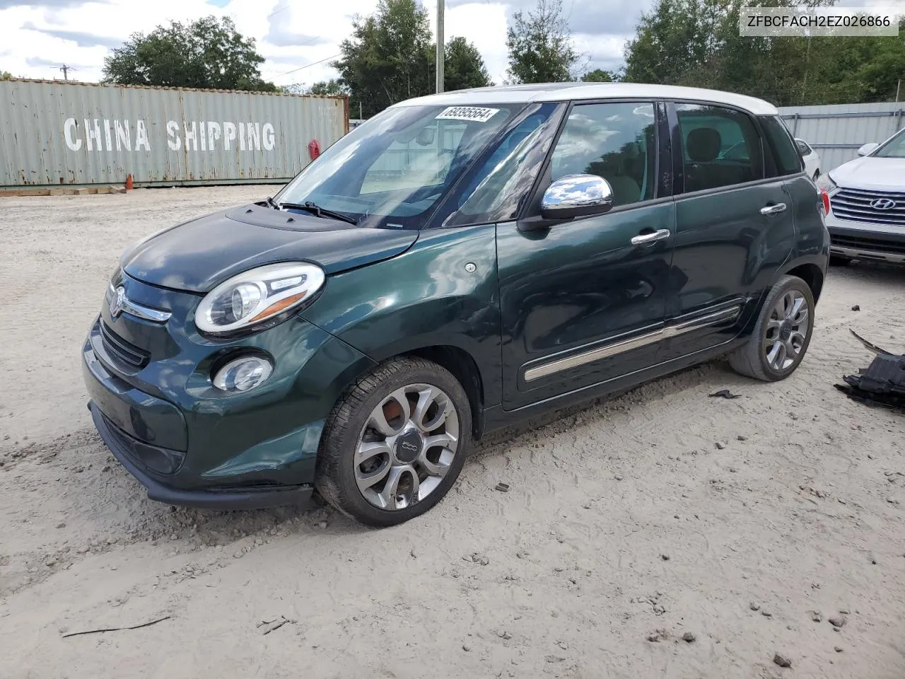 ZFBCFACH2EZ026866 2014 Fiat 500L Lounge