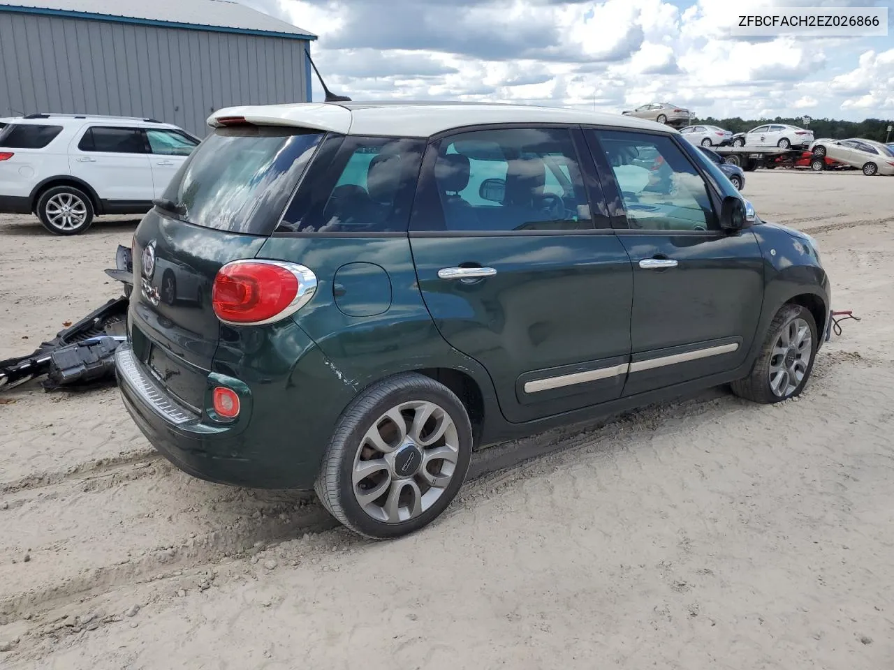 ZFBCFACH2EZ026866 2014 Fiat 500L Lounge