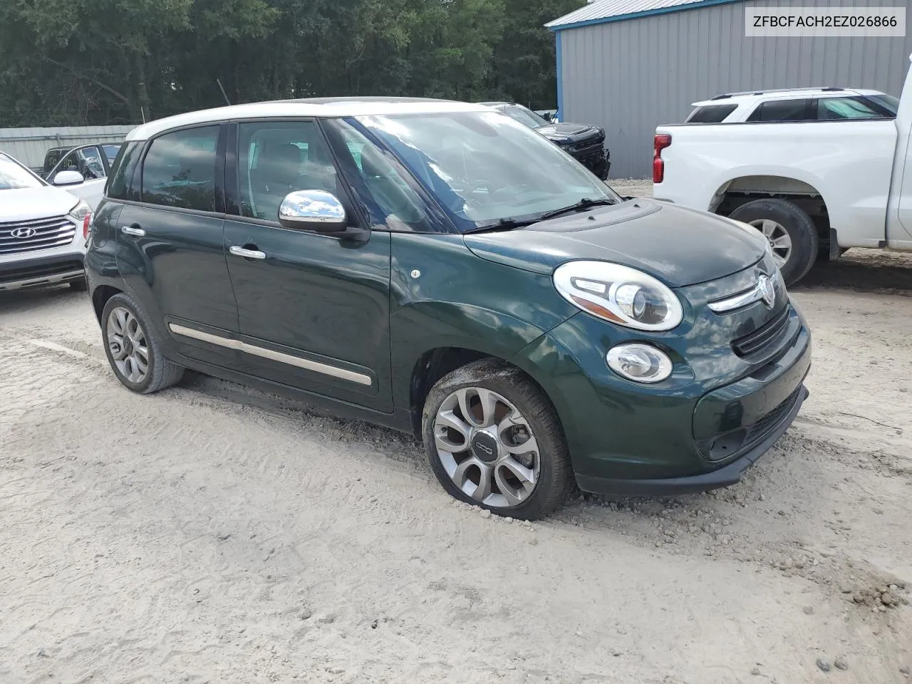 ZFBCFACH2EZ026866 2014 Fiat 500L Lounge