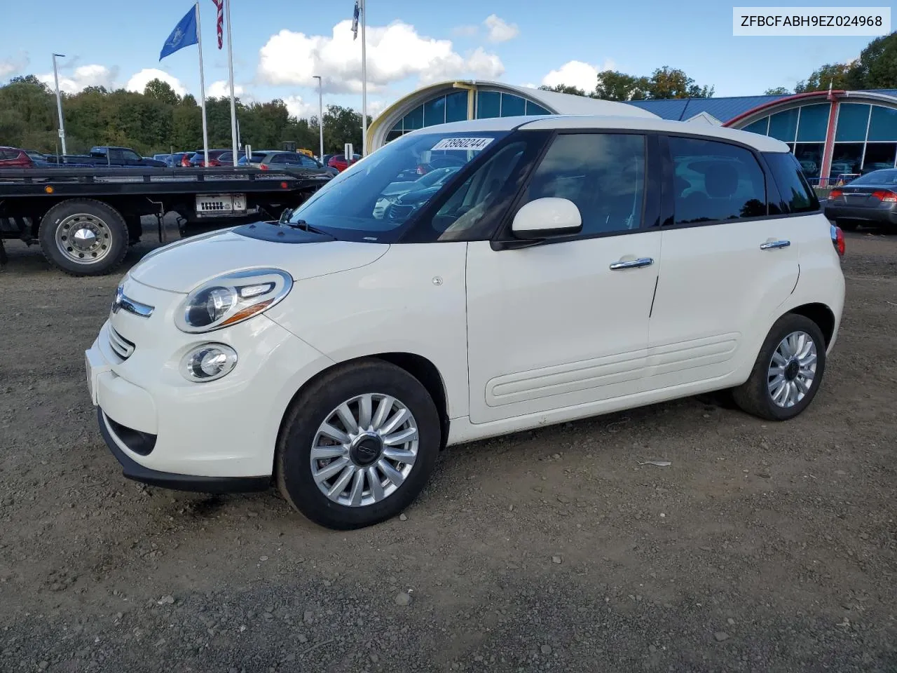 ZFBCFABH9EZ024968 2014 Fiat 500L Easy