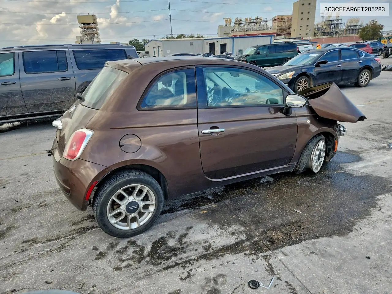 3C3CFFAR6ET205283 2014 Fiat 500 Pop