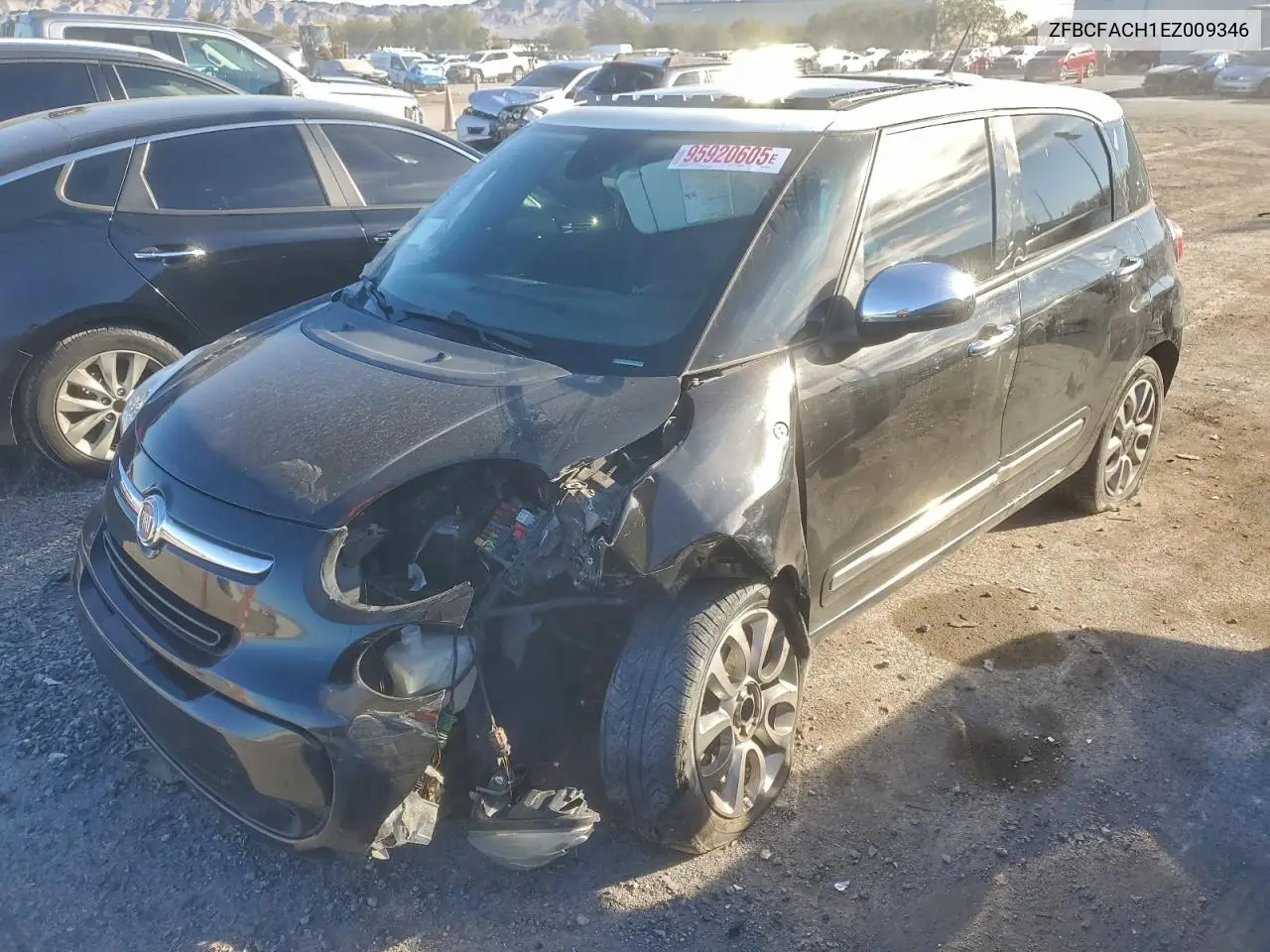 ZFBCFACH1EZ009346 2014 Fiat 500L Lounge