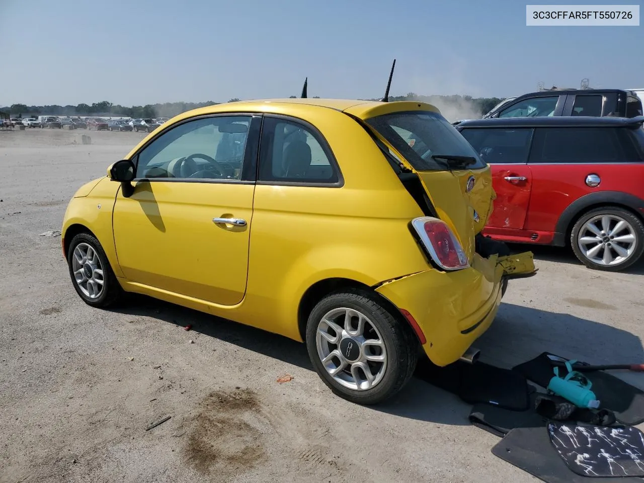 3C3CFFAR5FT550726 2015 Fiat 500 Pop