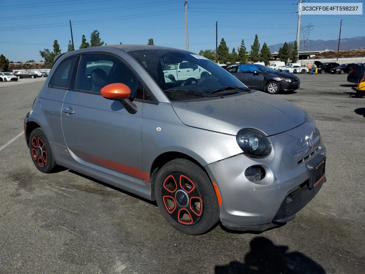 3C3CFFGE4FT598237 2015 Fiat 500 Electric