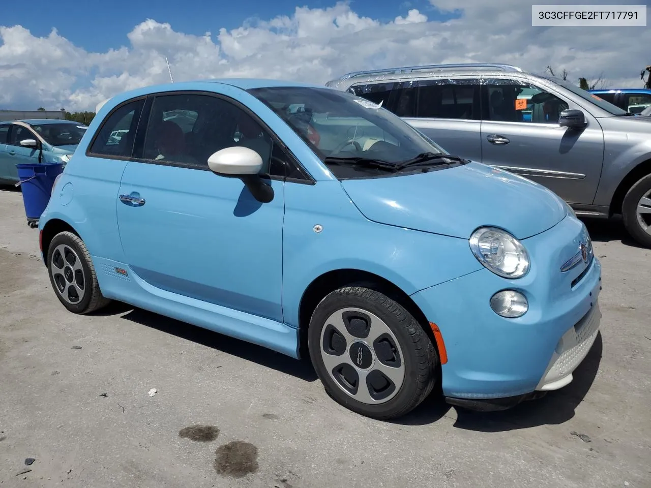 3C3CFFGE2FT717791 2015 Fiat 500 Electric