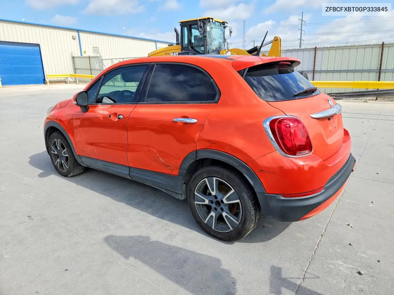 2016 Fiat 500X Easy VIN: ZFBCFXBT0GP333845 Lot: 56689306
