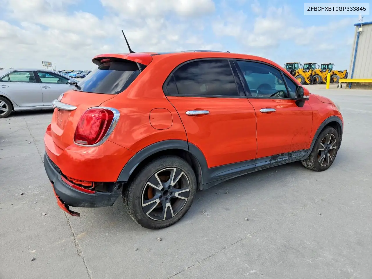 2016 Fiat 500X Easy VIN: ZFBCFXBT0GP333845 Lot: 56689306