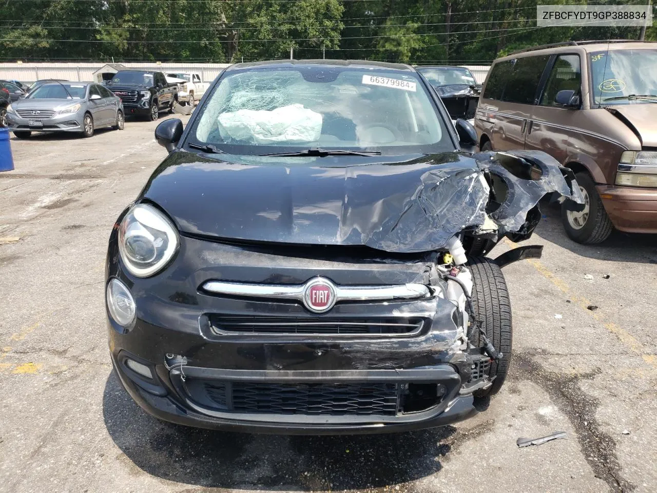 ZFBCFYDT9GP388834 2016 Fiat 500X Lounge