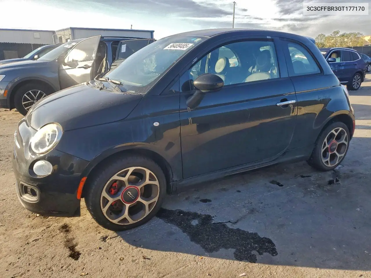 3C3CFFBR3GT177170 2016 Fiat 500 Sport