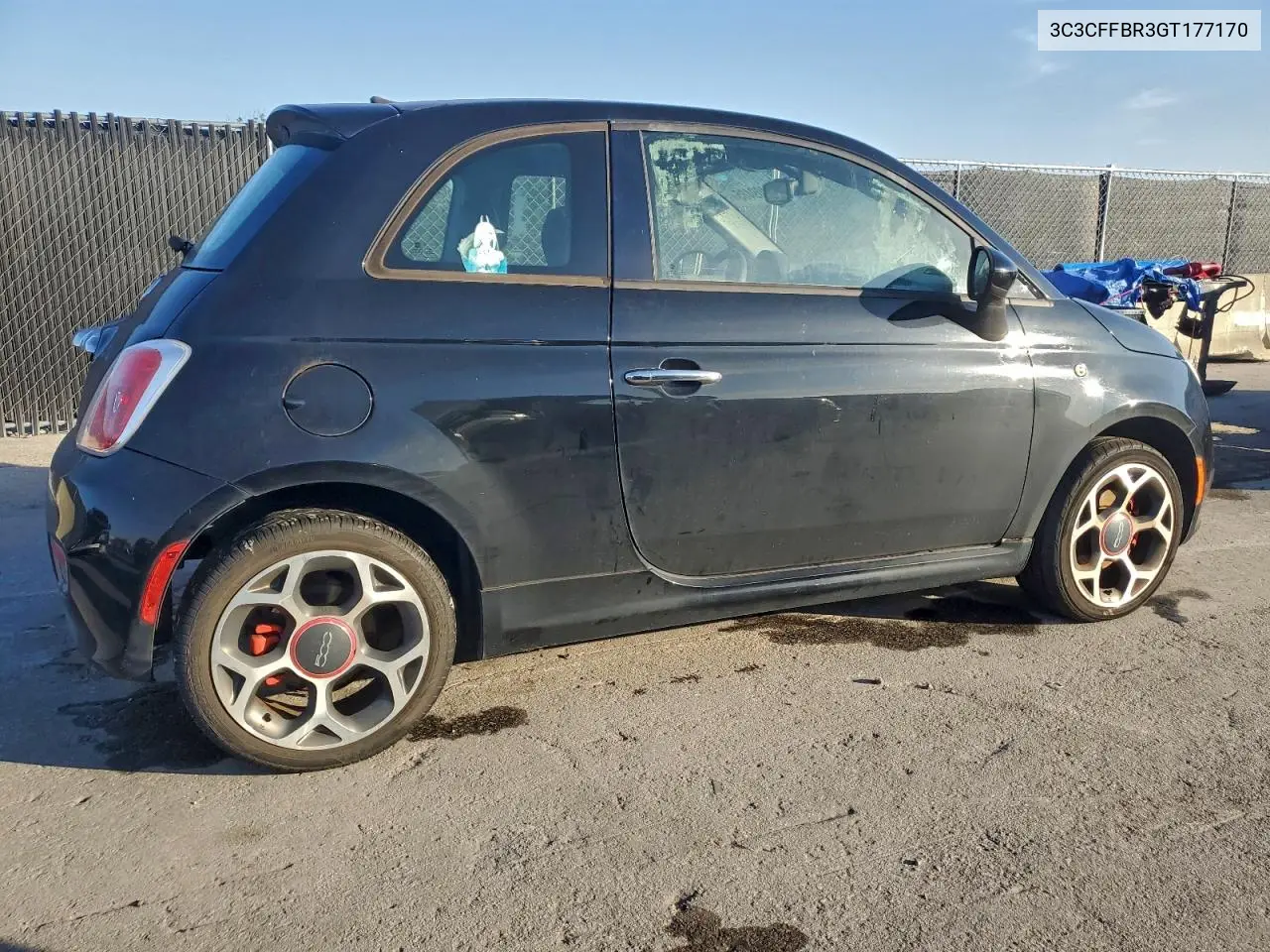 3C3CFFBR3GT177170 2016 Fiat 500 Sport