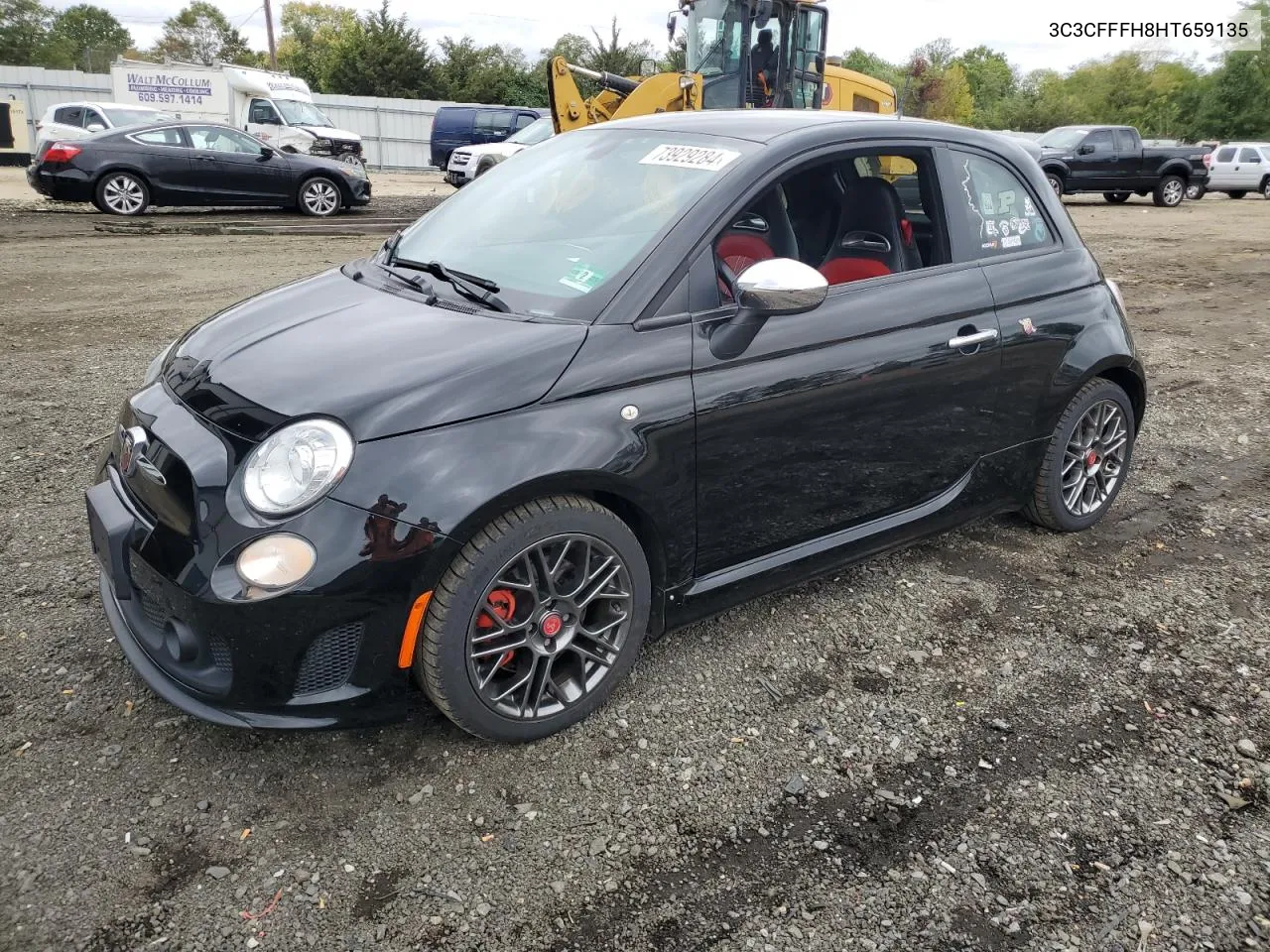 3C3CFFFH8HT659135 2017 Fiat 500 Abarth