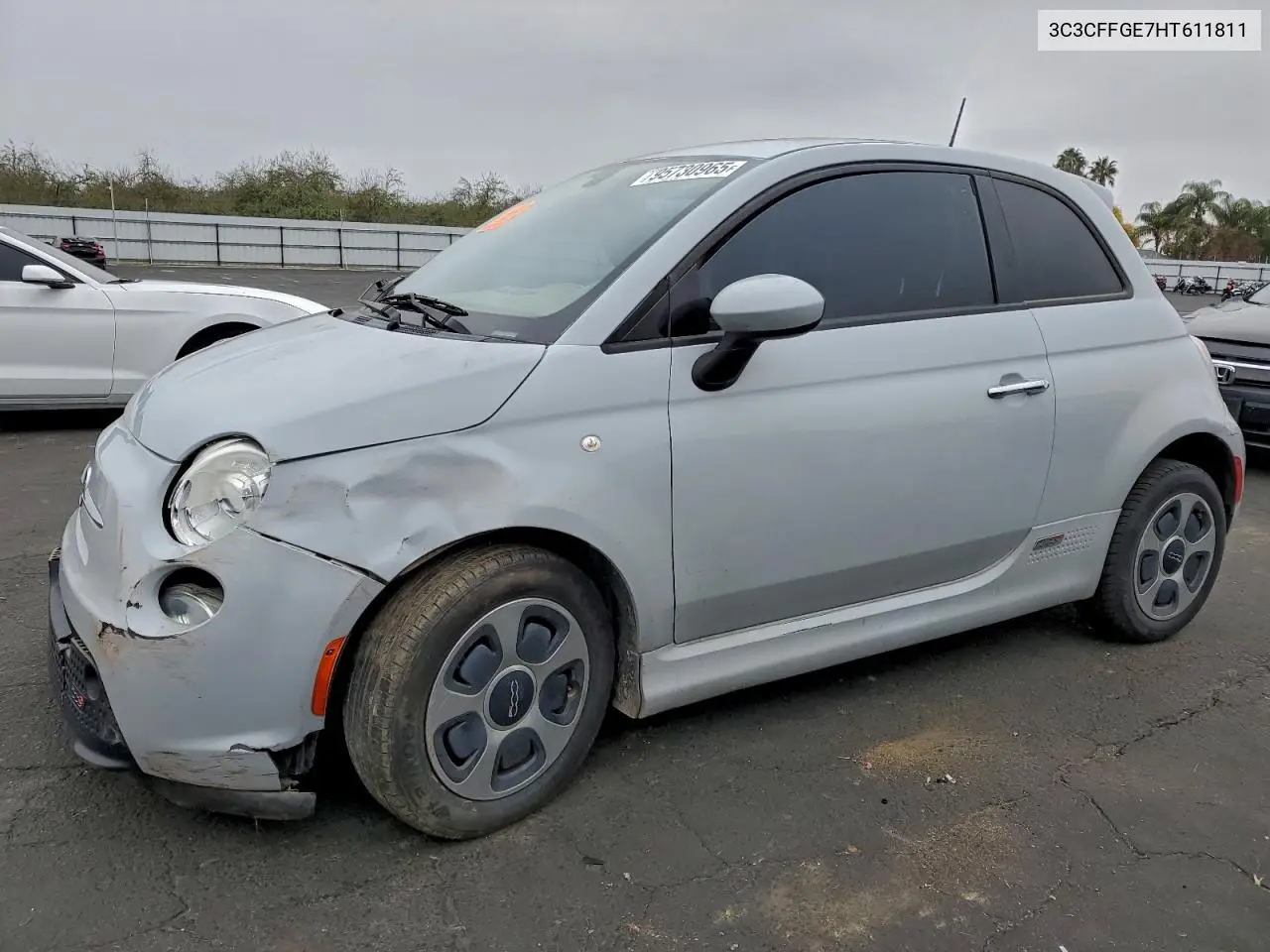 3C3CFFGE7HT611811 2017 Fiat 500 Electric