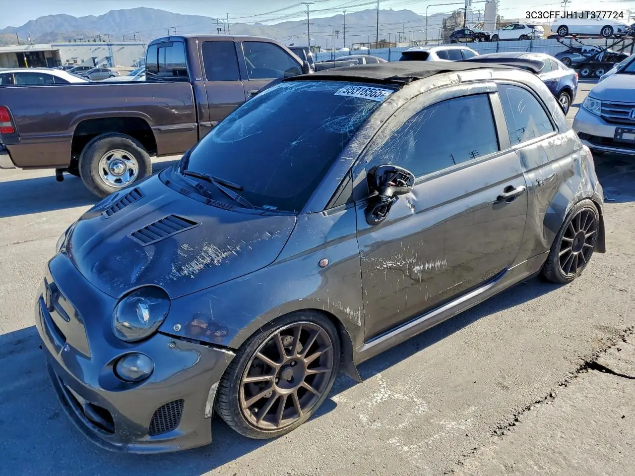 3C3CFFJH1JT377724 2018 Fiat 500 Abarth