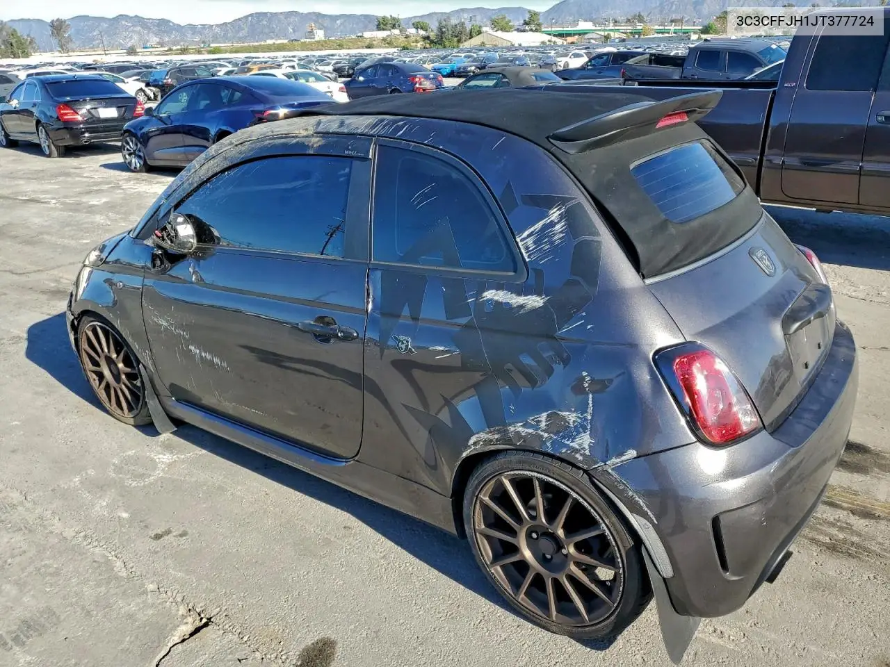 3C3CFFJH1JT377724 2018 Fiat 500 Abarth
