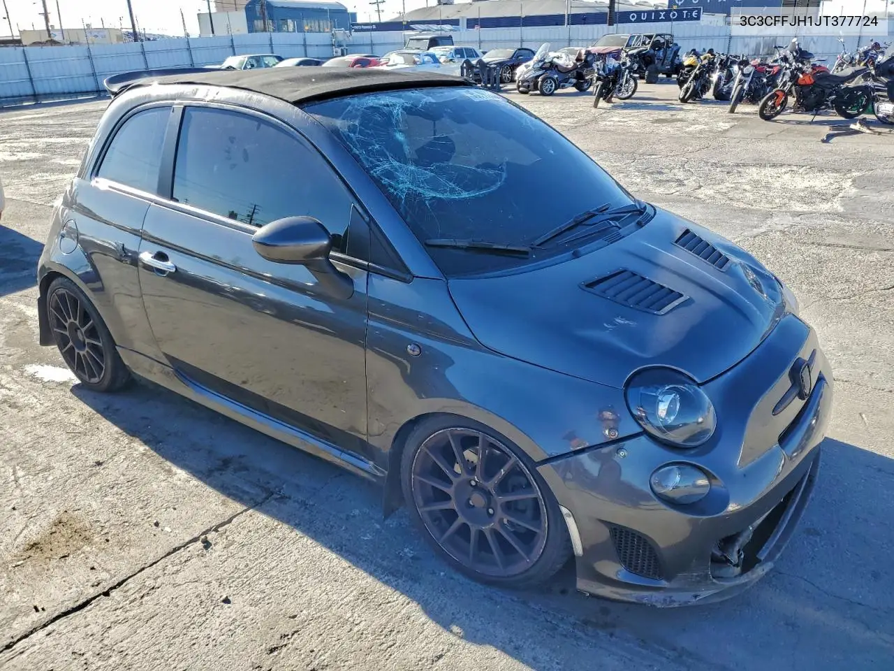 3C3CFFJH1JT377724 2018 Fiat 500 Abarth