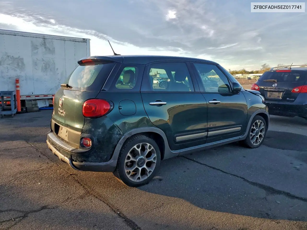 ZFBCFADH5EZ017741 2014 Fiat 500L Trekking