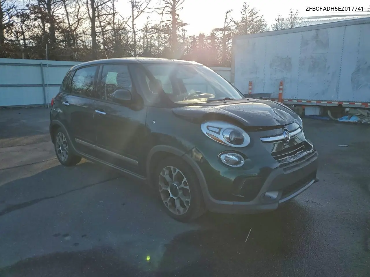 ZFBCFADH5EZ017741 2014 Fiat 500L Trekking