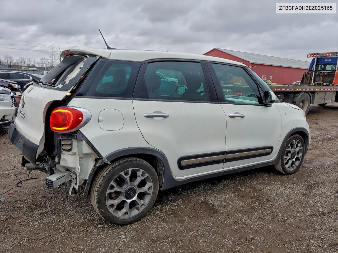 ZFBCFADH2EZ025165 2014 Fiat 500L Trekking