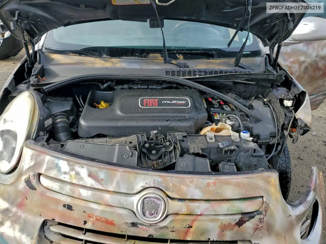 ZFBCFADH3EZ006219 2014 Fiat 500L Trekking
