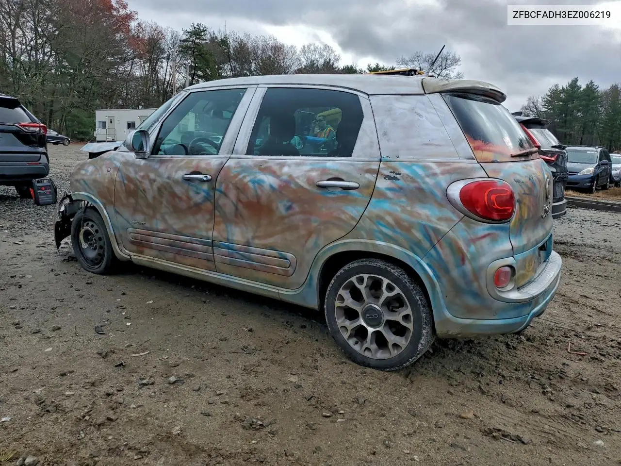ZFBCFADH3EZ006219 2014 Fiat 500L Trekking