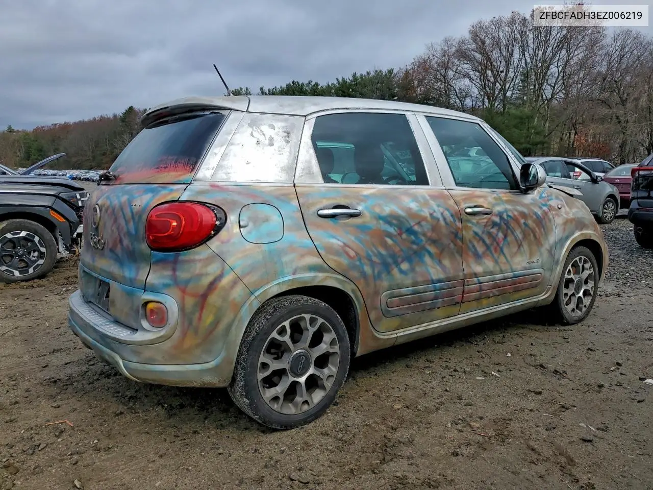 ZFBCFADH3EZ006219 2014 Fiat 500L Trekking