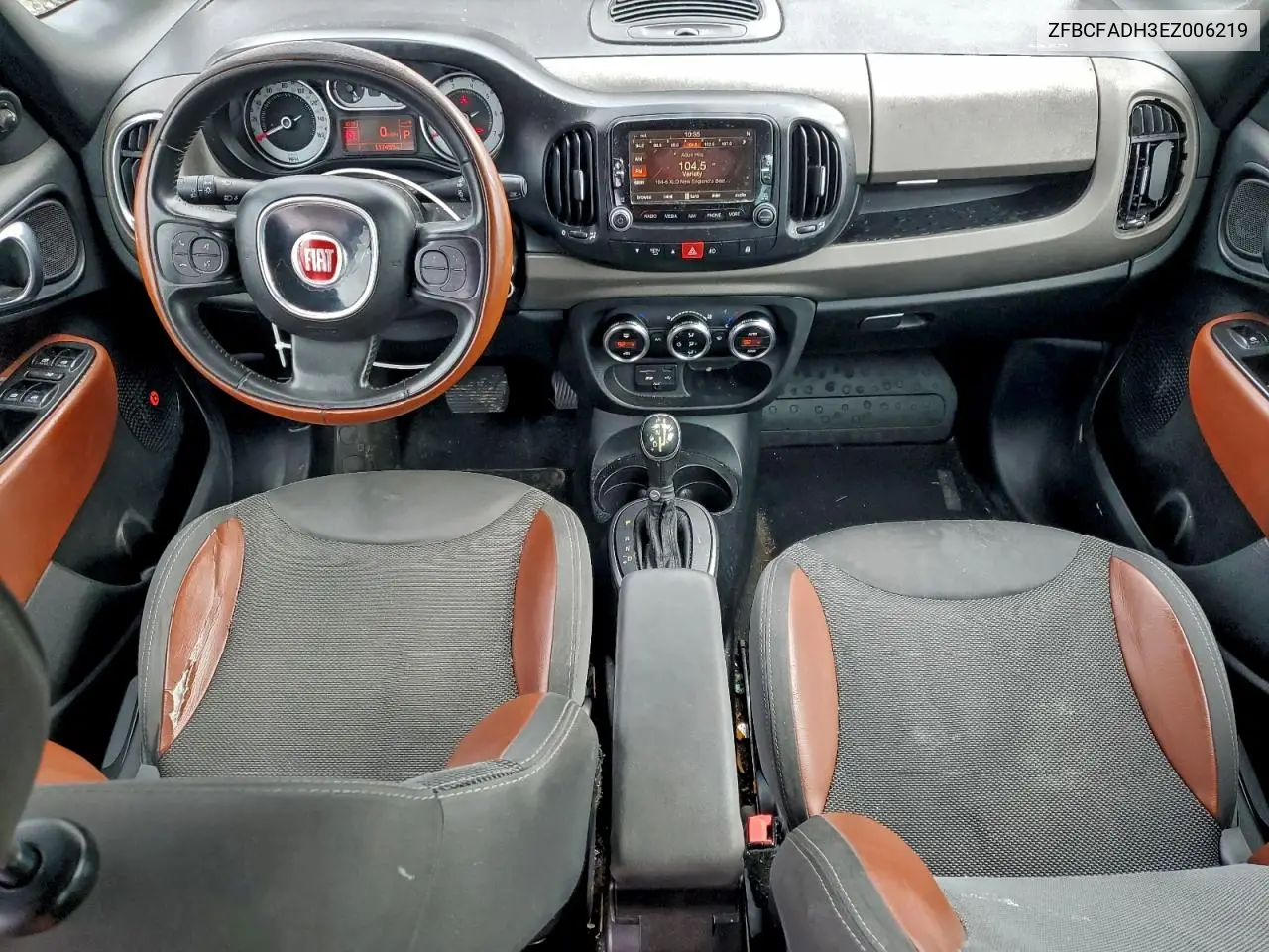 ZFBCFADH3EZ006219 2014 Fiat 500L Trekking