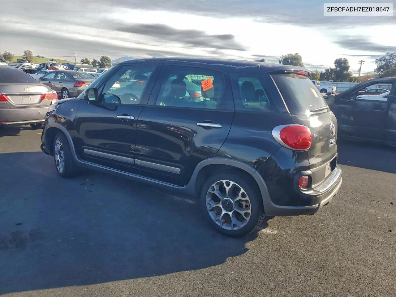 ZFBCFADH7EZ018647 2014 Fiat 500L Trekking