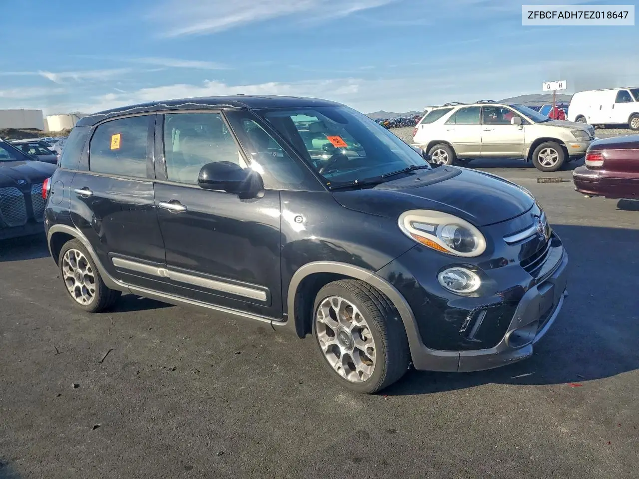 ZFBCFADH7EZ018647 2014 Fiat 500L Trekking