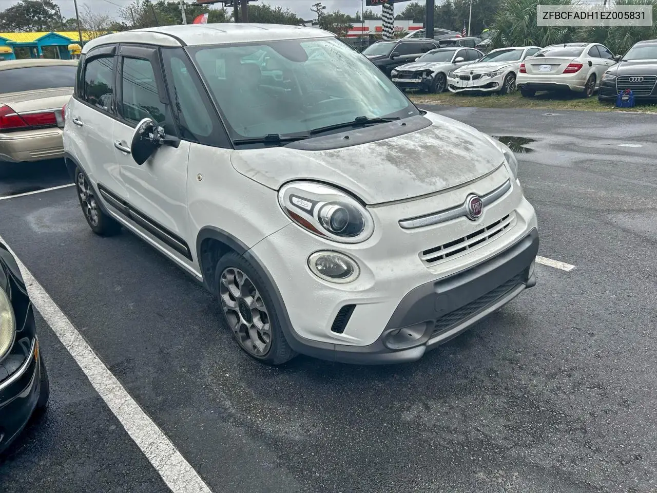 ZFBCFADH1EZ005831 2014 Fiat 500L Trekking