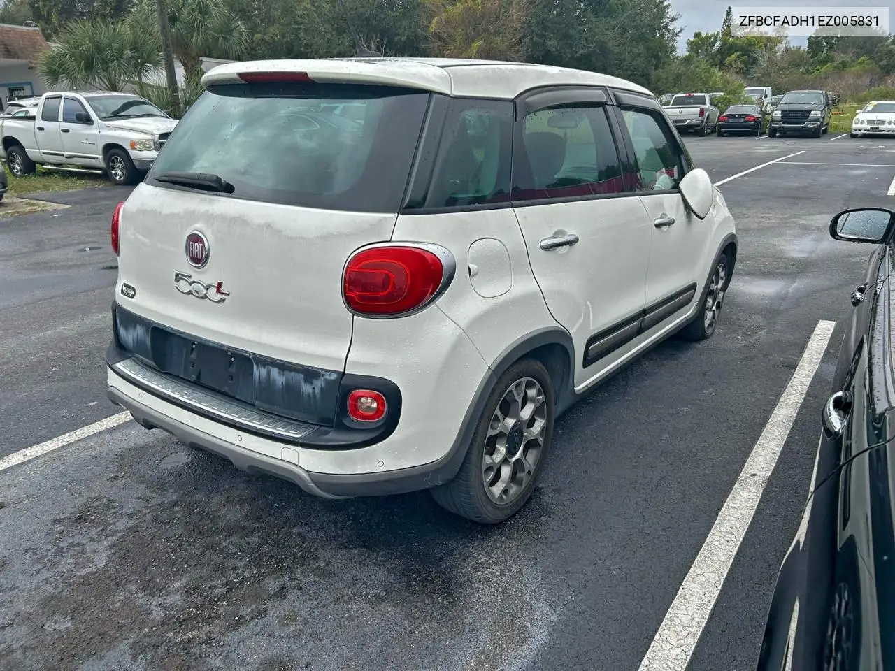 ZFBCFADH1EZ005831 2014 Fiat 500L Trekking