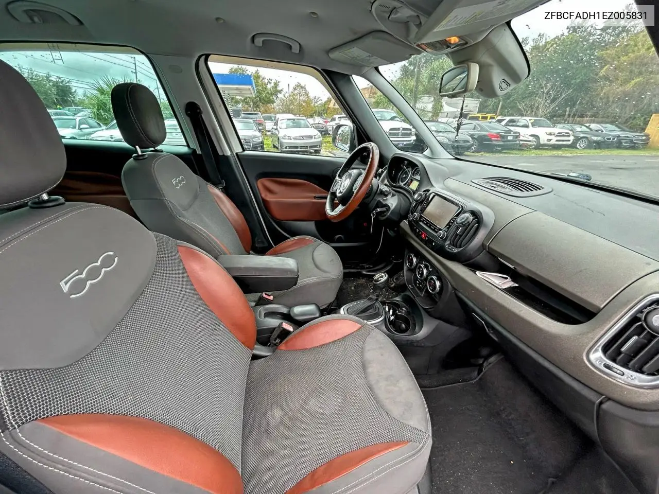 ZFBCFADH1EZ005831 2014 Fiat 500L Trekking
