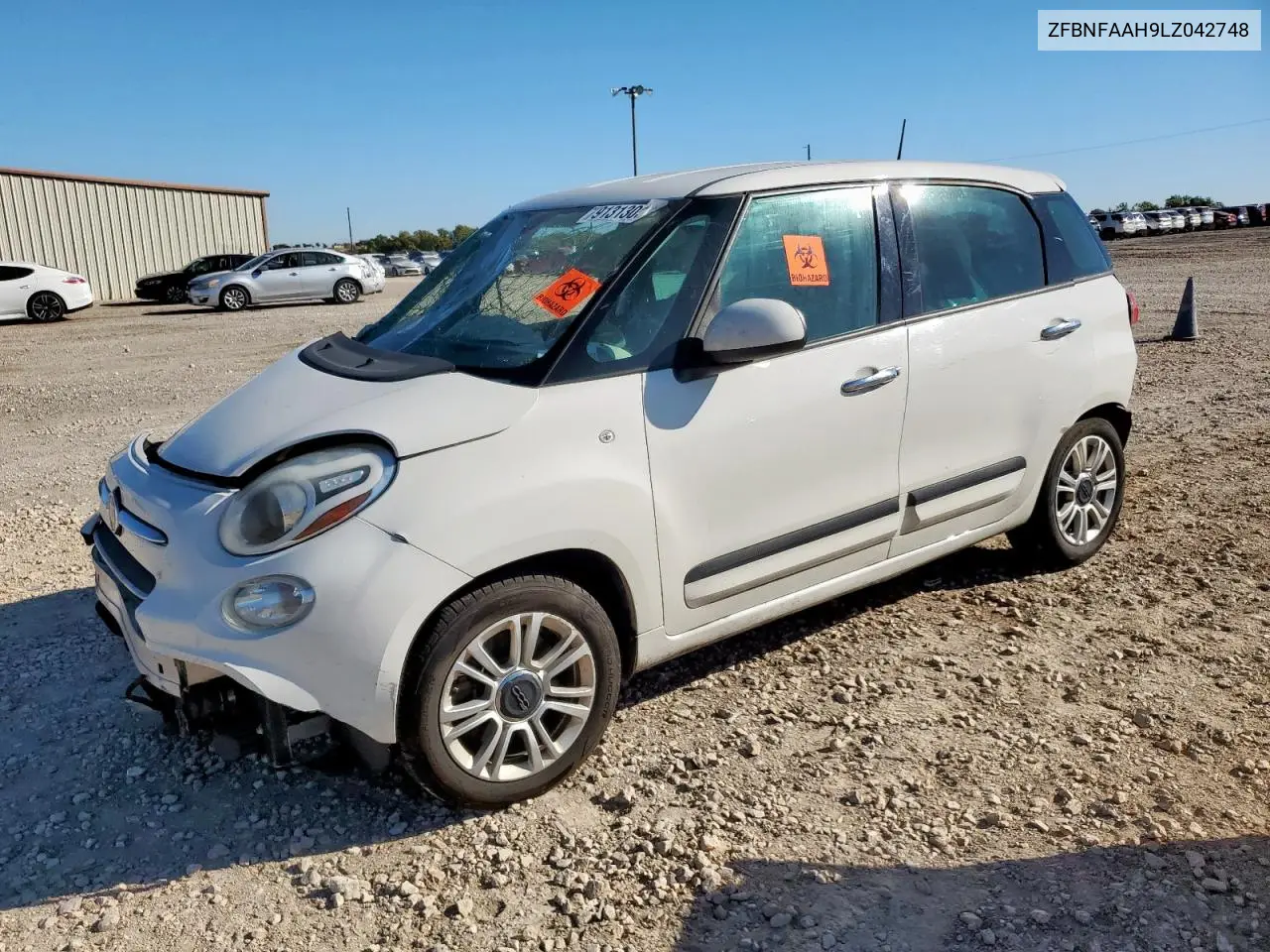 ZFBNFAAH9LZ042748 2020 Fiat 500L Pop
