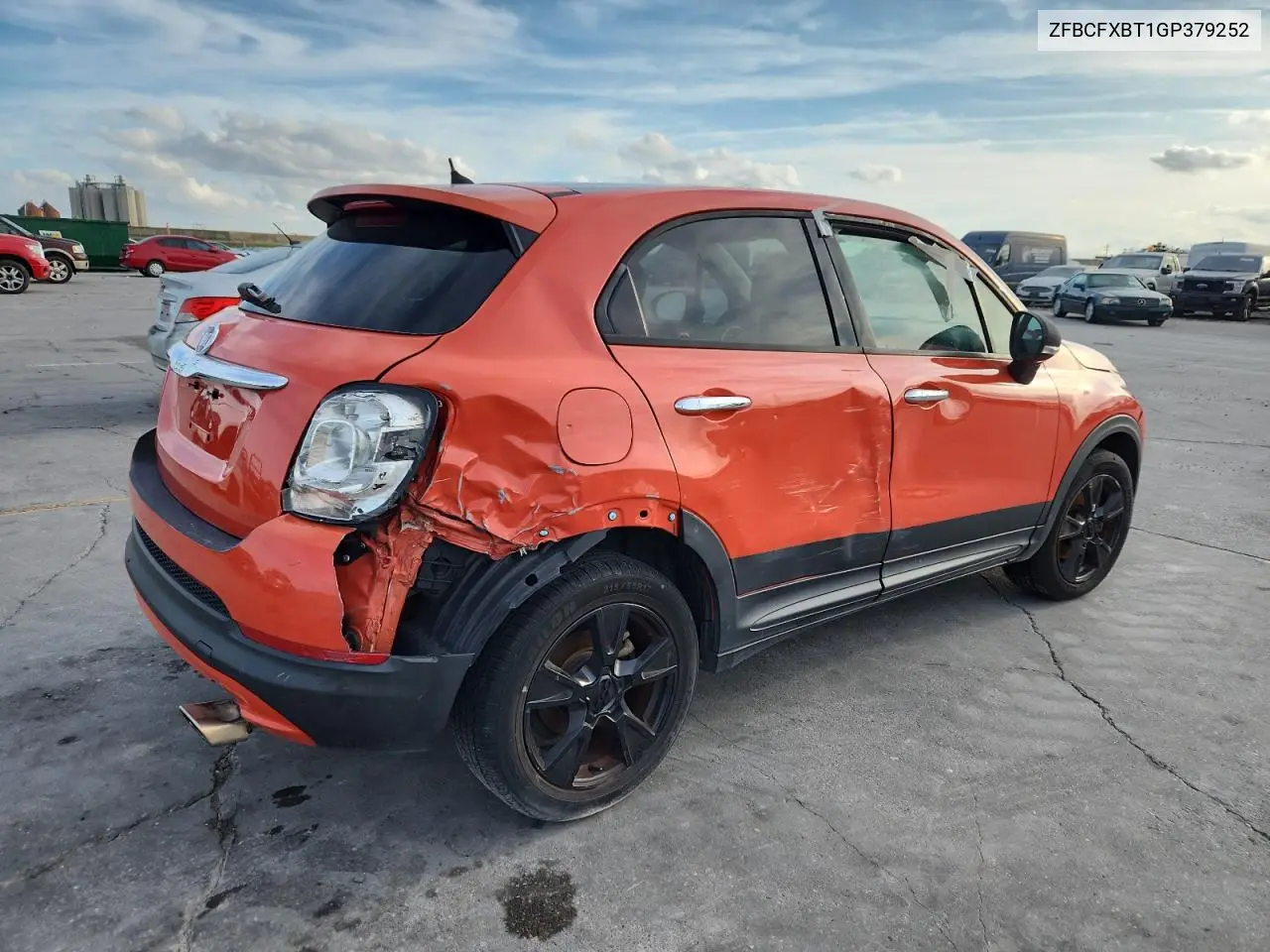 ZFBCFXBT1GP379252 2016 Fiat 500X Easy