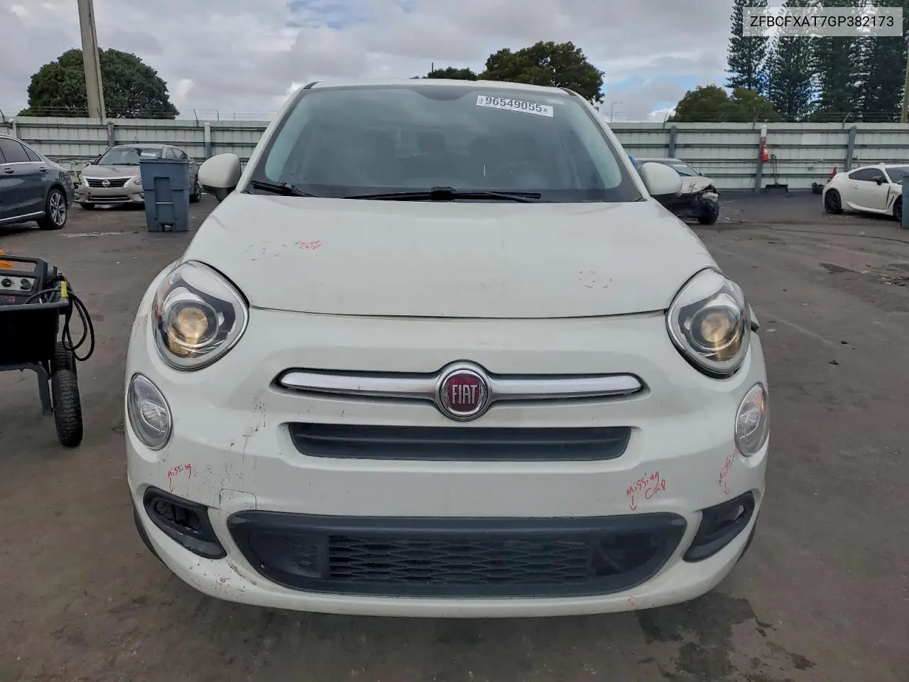 ZFBCFXAT7GP382173 2016 Fiat 500X Pop