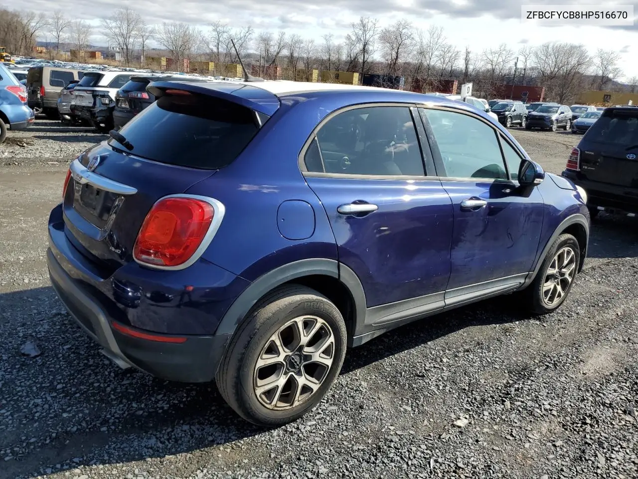 ZFBCFYCB8HP516670 2017 Fiat 500X Trekking