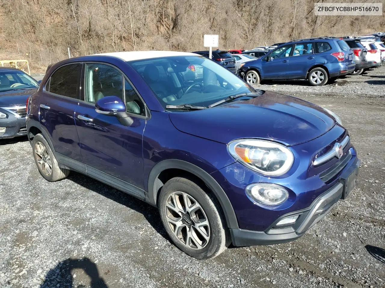 ZFBCFYCB8HP516670 2017 Fiat 500X Trekking