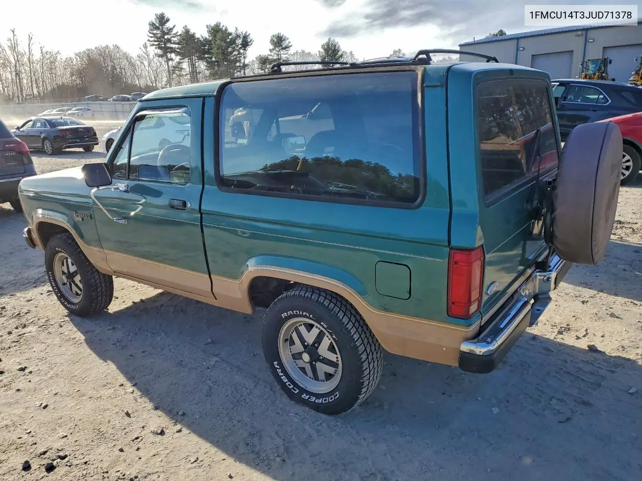 1FMCU14T3JUD71378 1988 Ford Bronco Ii