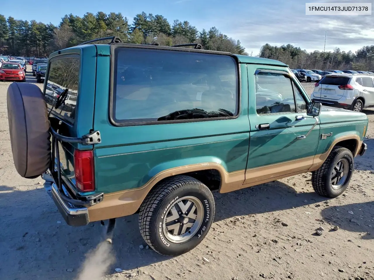 1FMCU14T3JUD71378 1988 Ford Bronco Ii