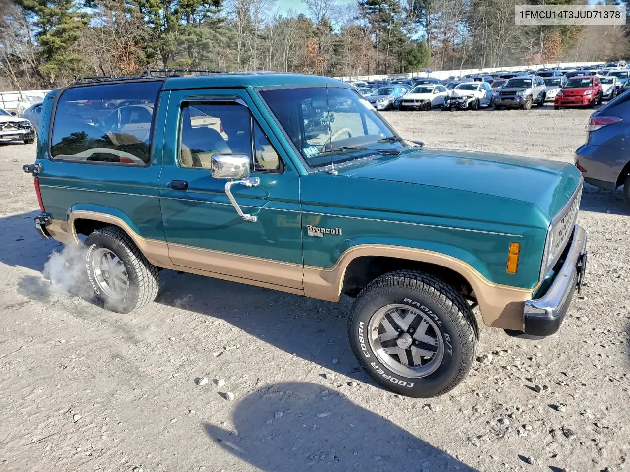 1FMCU14T3JUD71378 1988 Ford Bronco Ii