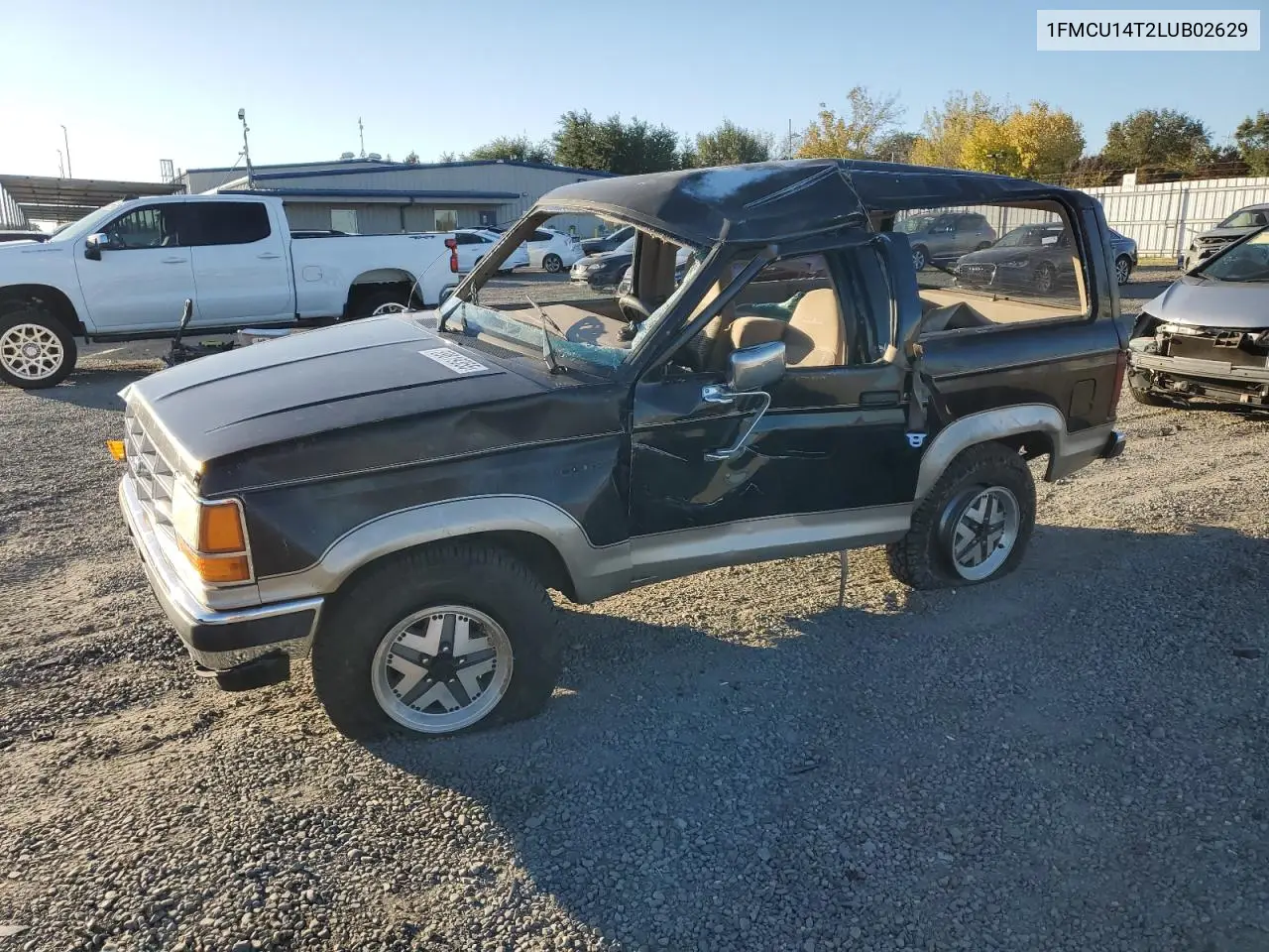 1FMCU14T2LUB02629 1990 Ford Bronco Ii