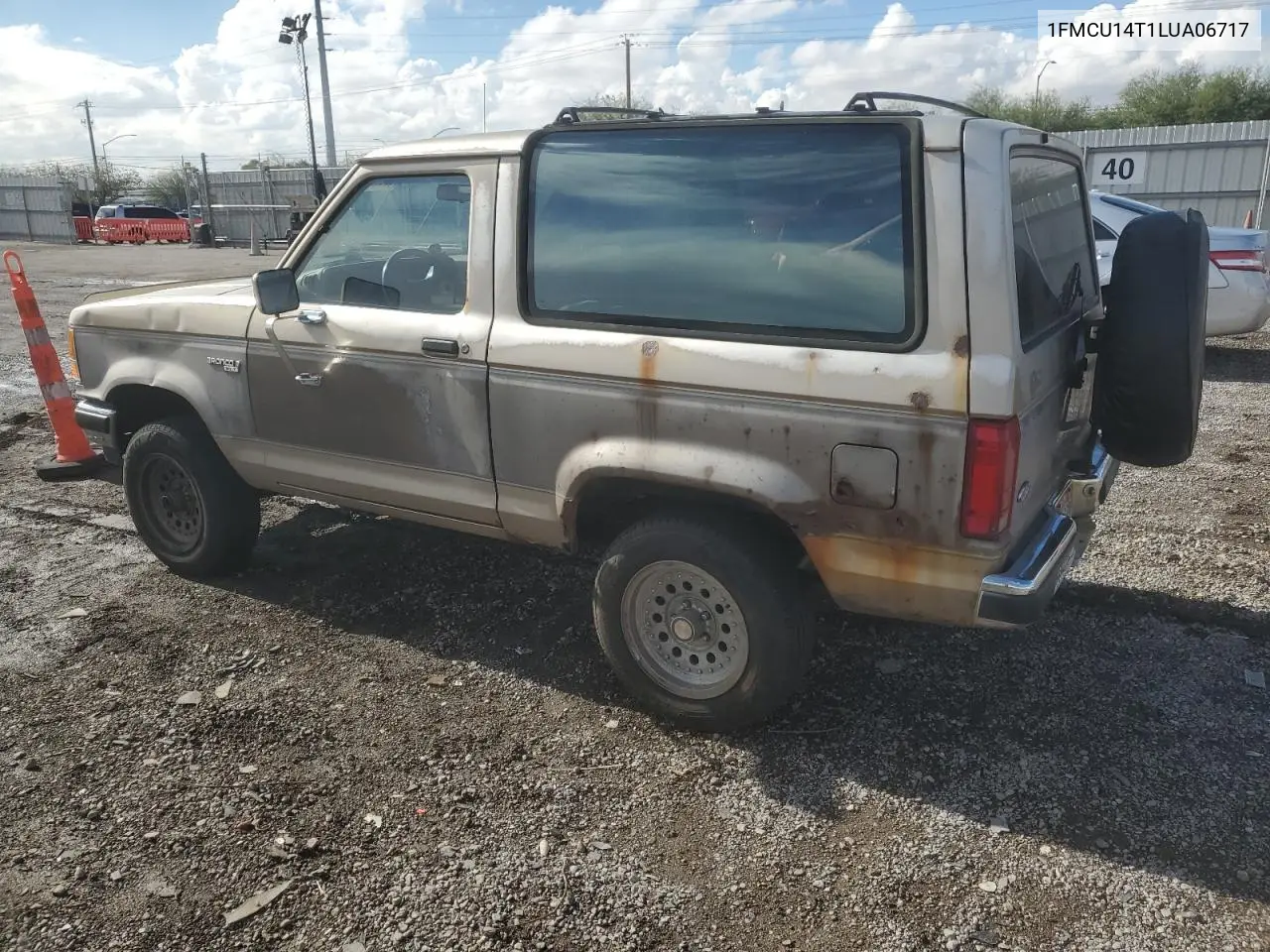 1FMCU14T1LUA06717 1990 Ford Bronco Ii