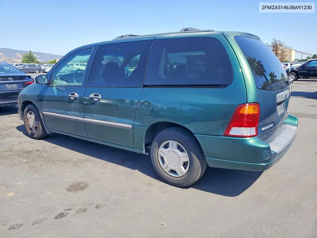 2003 Ford Windstar Lx VIN: 2FMZA51463BA91230 Lot: 56527136