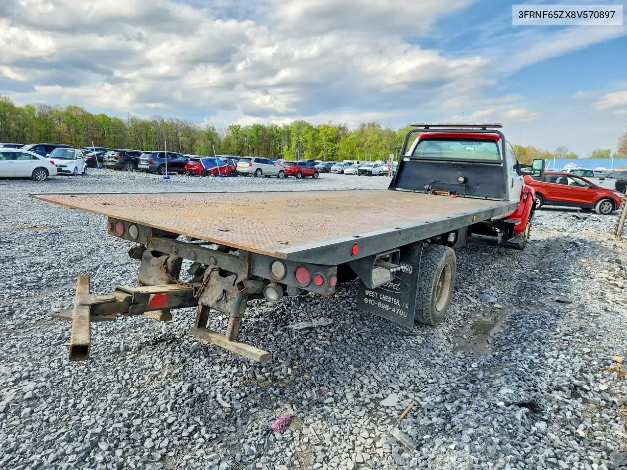 3FRNF65ZX8V570897 2008 Ford F650 Super Duty