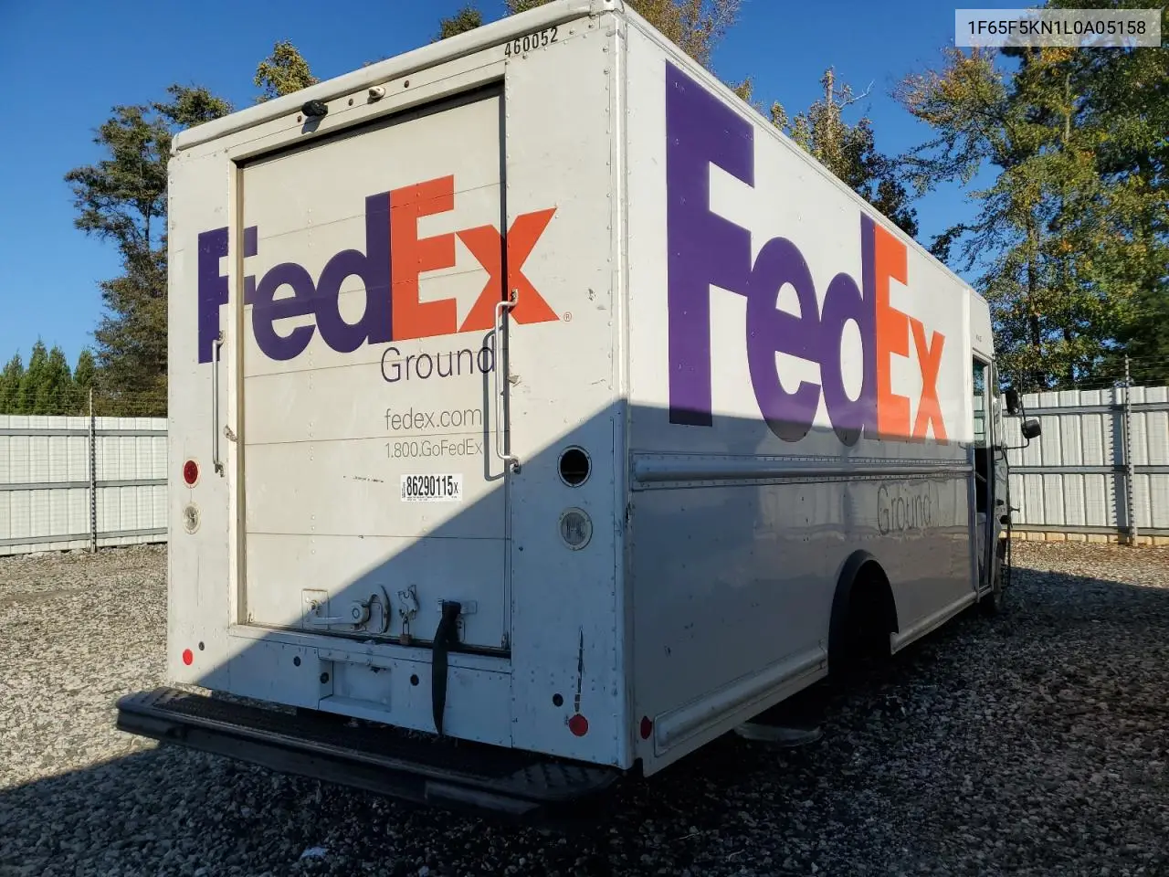 2020 Ford F59 Delivery Truck VIN: 1F65F5KN1L0A05158 Lot: 86290115