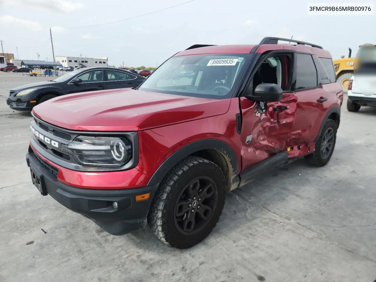 3FMCR9B65MRB00976 2021 Ford Bronco Sport Big Bend