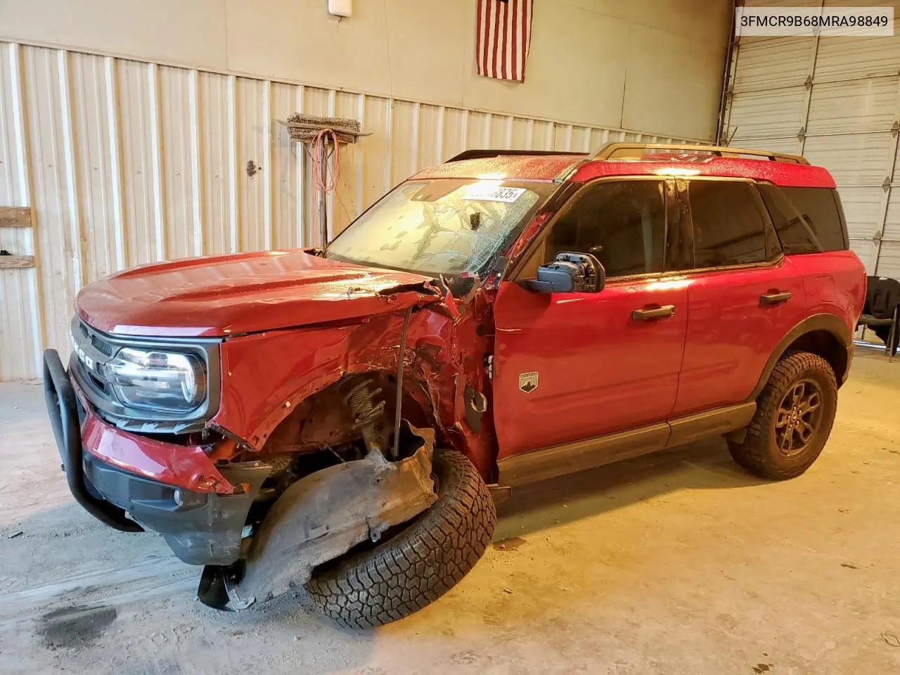 3FMCR9B68MRA98849 2021 Ford Bronco Sport Big Bend